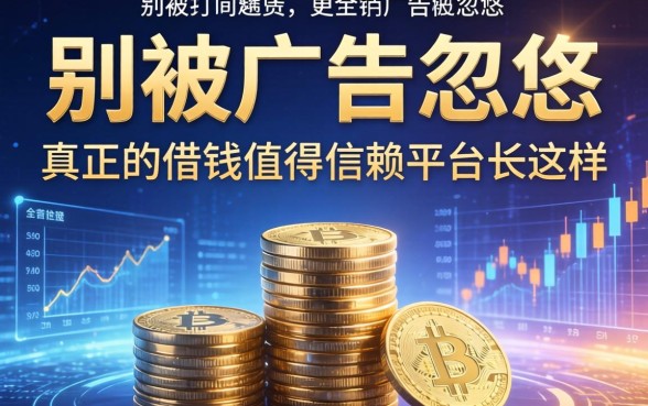 别被广告忽悠，真正的借钱值得信赖平台长这样