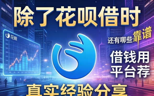 除了花呗借呗，还有哪些靠谱的借钱用平台推荐？真实经验分享