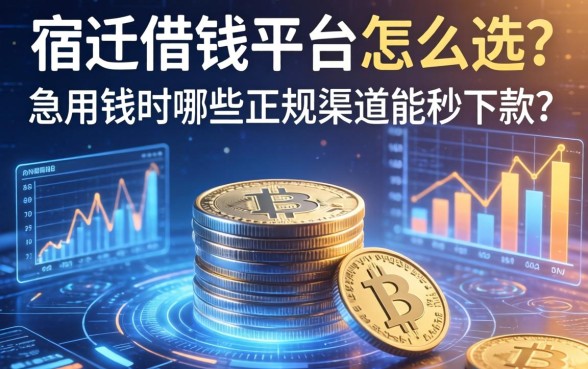 宿迁借钱平台怎么选？急用钱时哪些正规渠道能秒下款？