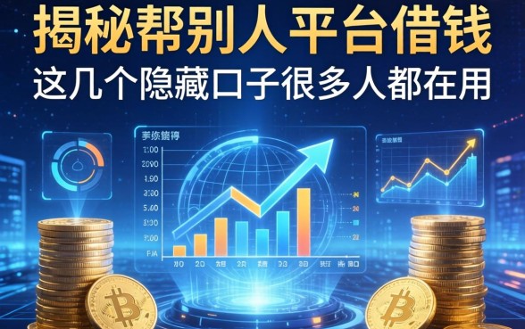 揭秘帮别人平台借钱：这几个隐藏口子很多人都在用