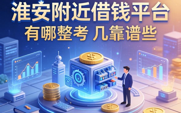 淮安附近借钱平台有哪些？整理几个靠谱的给大家参考