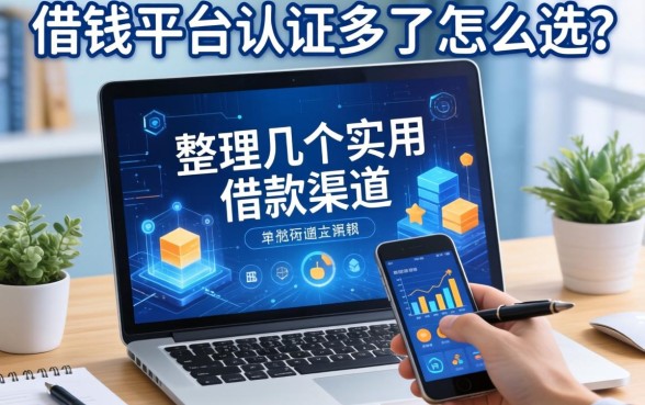 借钱平台认证多了怎么选？整理几个实用的借款渠道