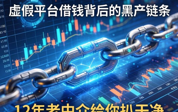 虚假平台借钱背后的黑产链条，12年老中介给你扒干净