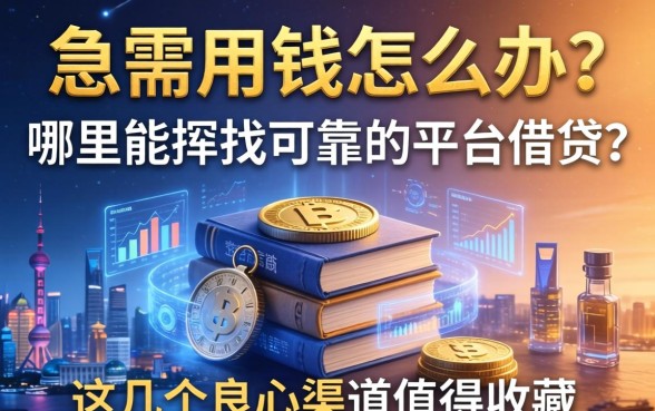 急需用钱怎么办？哪里能找到可靠的平台借钱？这几个良心渠道值得收藏