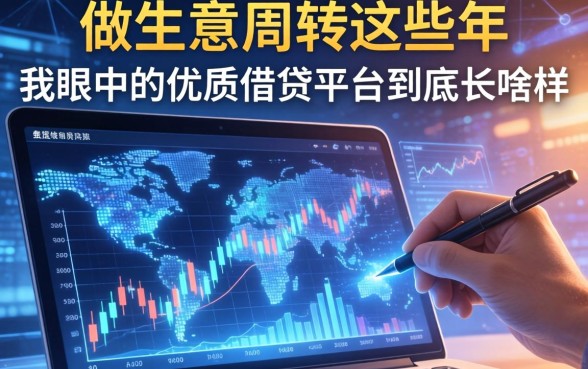 做生意周转这些年，我眼中的优质借钱平台到底长啥样