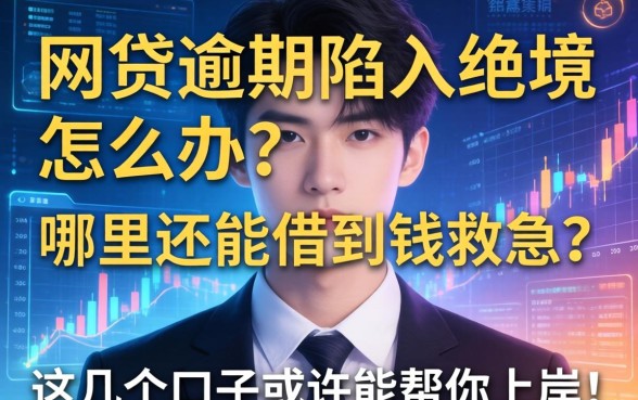 网贷逾期陷入绝境怎么办？哪里还能借到钱救急？这几个口子或许能帮你上岸！