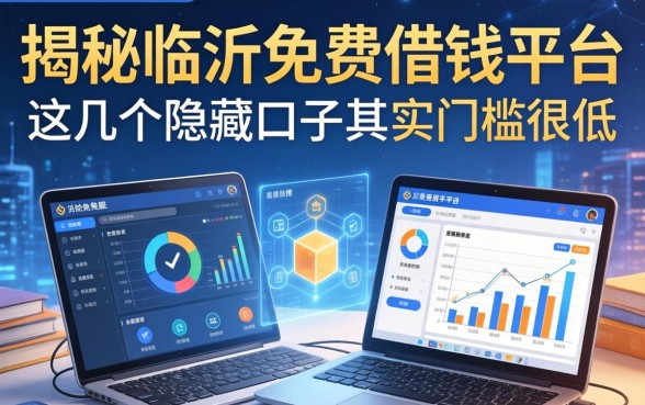 揭秘临沂免费借钱平台：这几个隐藏口子其实门槛很低