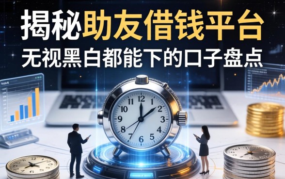揭秘助友借钱平台：无视黑白都能下的口子盘点