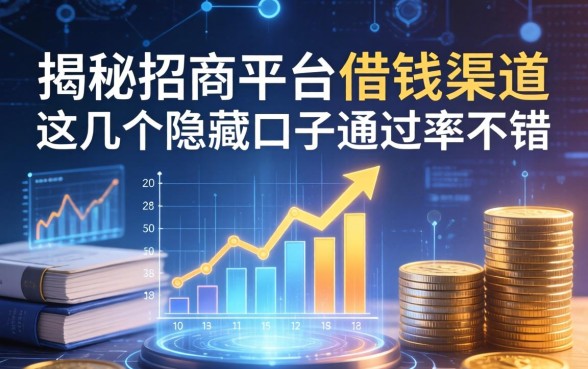 揭秘招商平台借钱渠道，这几个隐藏口子通过率不错