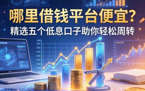 哪里借钱平台便宜？精选五个低息口子助你轻松周转