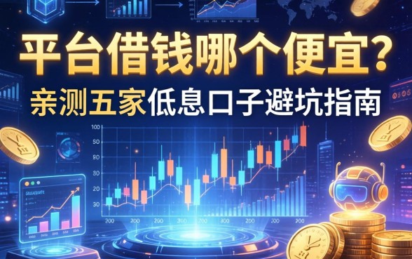 平台借钱哪个便宜？亲测五家低息口子避坑指南