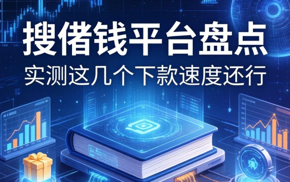 搜借钱平台盘点：实测这几个下款速度还行