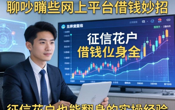 聊聊那些网上平台借钱妙招，征信花户也能翻身的实操经验