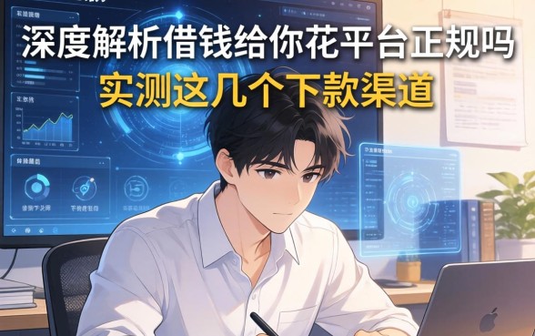 深度解析借钱给你花平台正规吗，实测这几个下款渠道