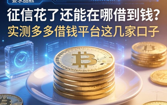 征信花了还能在哪借到钱？实测多多借钱平台这几家口子