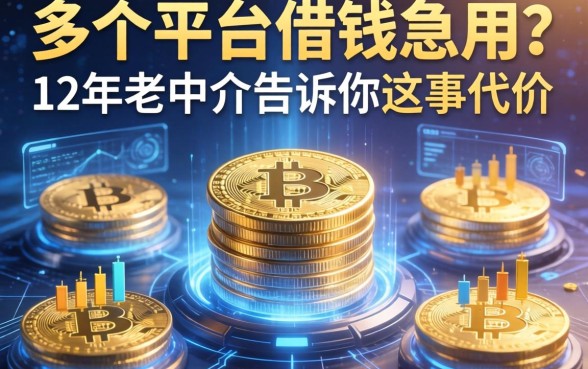 多个平台借钱急用？12年老中介告诉你这事的代价