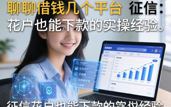 聊聊借钱的几个平台，征信花户也能下款的实操经验