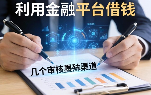 利用金融平台借钱：整理了几个审核不墨迹的渠道