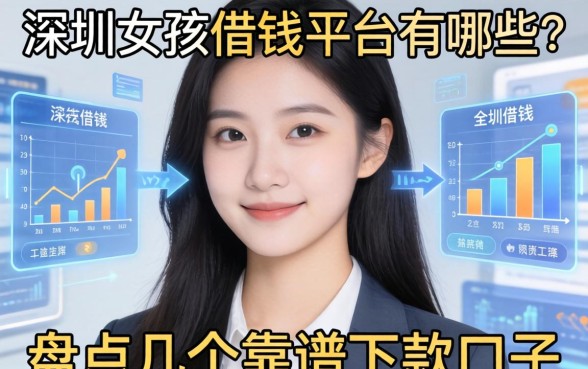 深圳女孩借钱平台有哪些？盘点几个靠谱下款口子