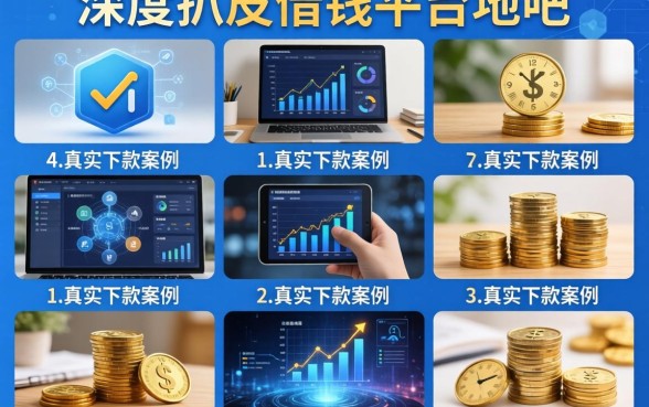 深度扒皮借钱平台贴吧，整理出十个真实下款案例