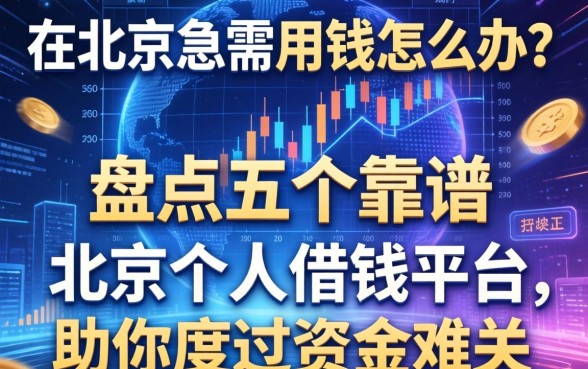 在北京急需用钱怎么办？盘点五个靠谱的北京个人借钱平台，助你度过资金难关