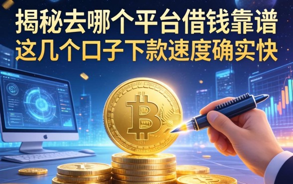揭秘去哪个平台借钱靠谱，这几个口子下款速度确实快