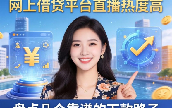 网上借钱平台直播热度高，盘点几个靠谱的下款路子