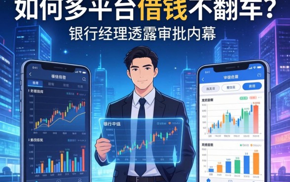 如何在多个平台借钱不翻车？银行经理透露审批内幕