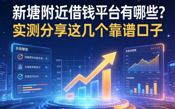 新塘附近借钱平台有哪些？实测分享这几个靠谱口子