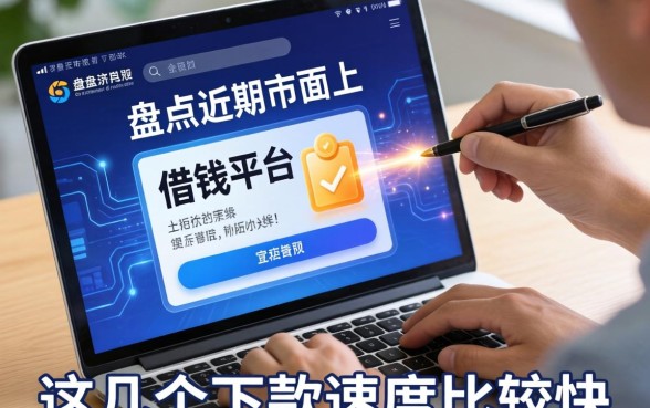 盘点近期市面上可以借钱的平台，这几个下款速度比较快