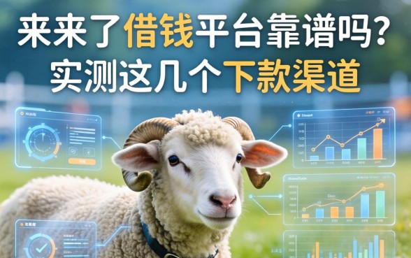 羊来了借钱平台靠谱吗？实测这几个下款渠道