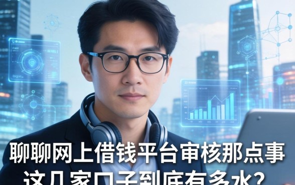 聊聊网上借钱平台审核那点事：这几家口子到底有多水？