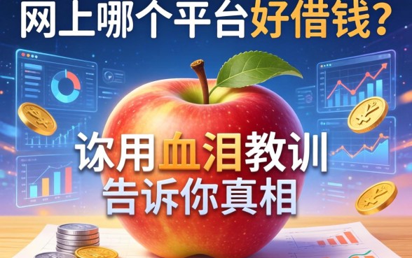 苹果网上哪个平台好借钱？我用血泪教训告诉你真相