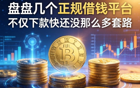 盘点几个正规借钱的平台，不仅下款快还没那么多套路