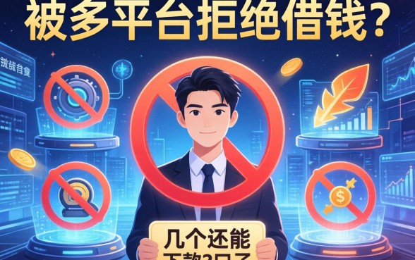 被多个平台拒绝借钱？分享几个还能下款的口子