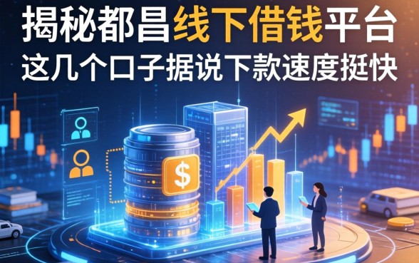 揭秘都昌线下借钱平台：这几个口子据说下款速度挺快