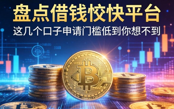 盘点借钱较快的平台，这几个口子申请门槛低到你想不到