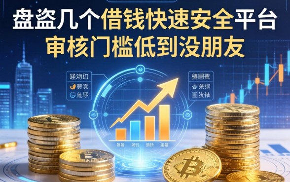 盘点几个借钱快速安全平台，审核门槛低到没朋友