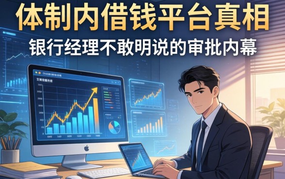 体制内借钱平台真相：银行经理不敢明说的审批内幕