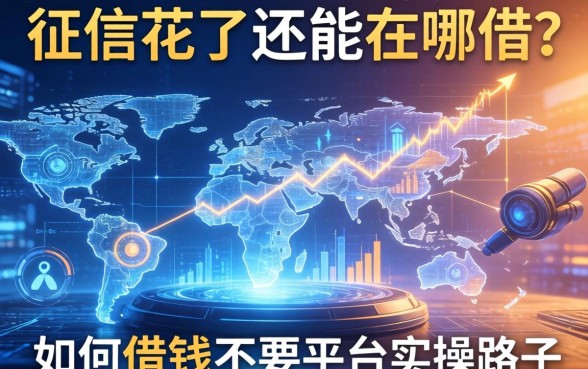 征信花了还能在哪借？分享几个如何借钱不要平台的实操路子