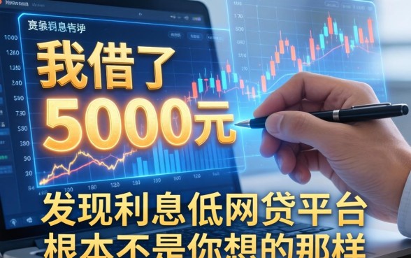 我借了5000元，发现利息低的网贷平台根本不是你想的那样
