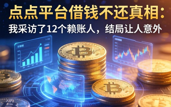 点点平台借钱不还的真相：我采访了12个赖账人，结局让人意外
