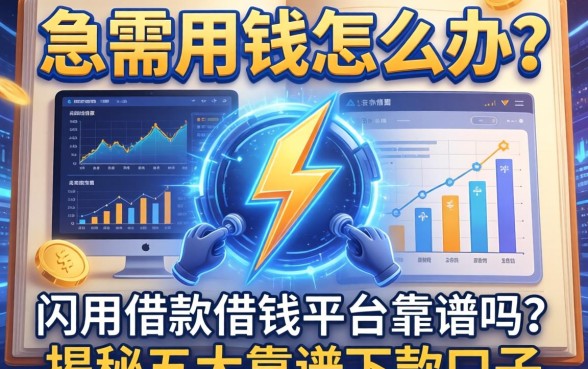 急需用钱怎么办？闪电借款借钱平台靠谱吗？揭秘五大靠谱下款口子