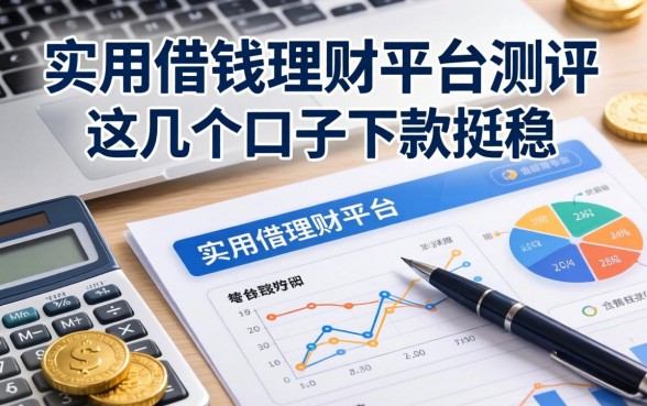 整理了一份实用的借钱理财平台测评,这几个口子下款挺稳