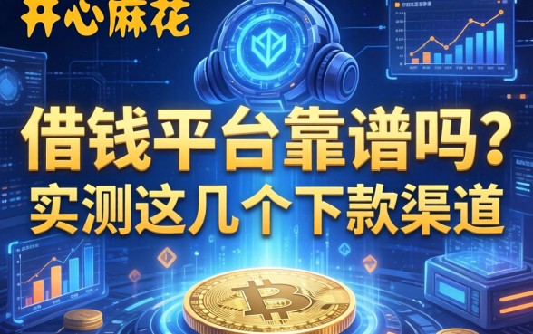 开心麻花借钱平台靠谱吗？实测这几个下款渠道