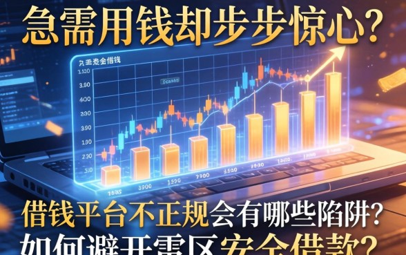 急需用钱却步步惊心？借钱平台不正规会有哪些陷阱？如何避开雷区安全借款？