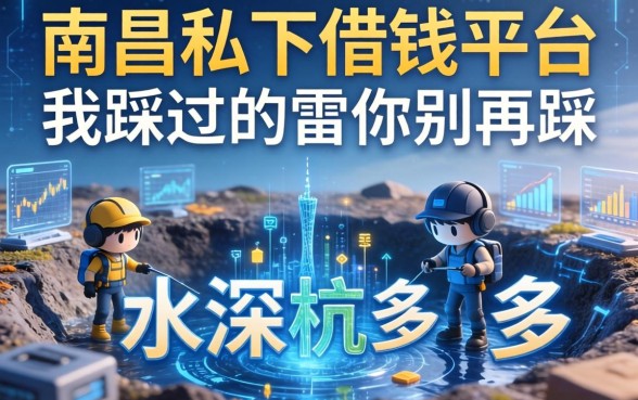 南昌私下借钱平台水深坑多，我踩过的雷你别再踩