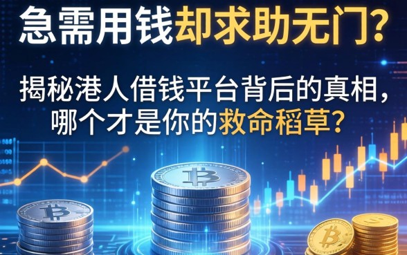 急需用钱却求助无门？揭秘港人借钱平台背后的真相，哪个才是你的救命稻草？