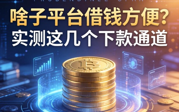 啥子平台借钱方便？实测这几个下款通道