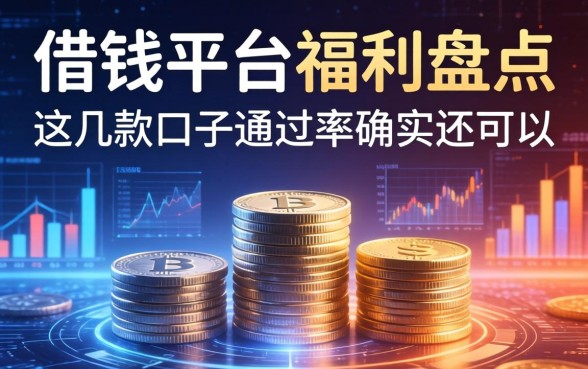借钱平台福利盘点：这几款口子通过率确实还可以